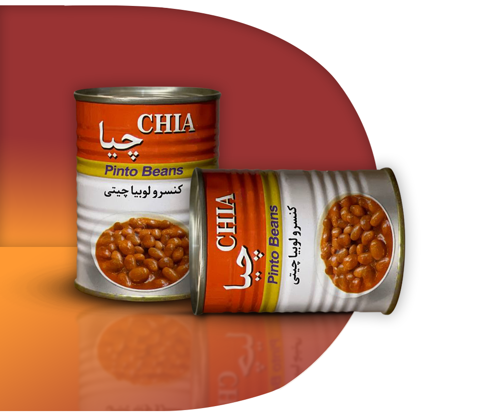 کنسرو لوبیا چیتی